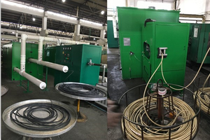 Isang Machine Dual Use | Double Deck Hose Wire Braiding Machine